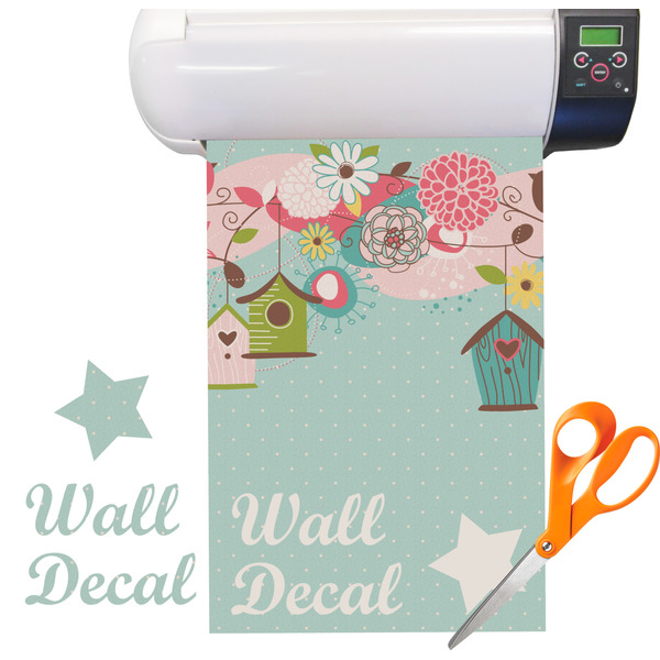 Custom Easter Birdhouses Vinyl Sheet (Re-position-able)