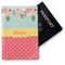 Easter Birdhouses Vinyl Passport Holder (Personalized)