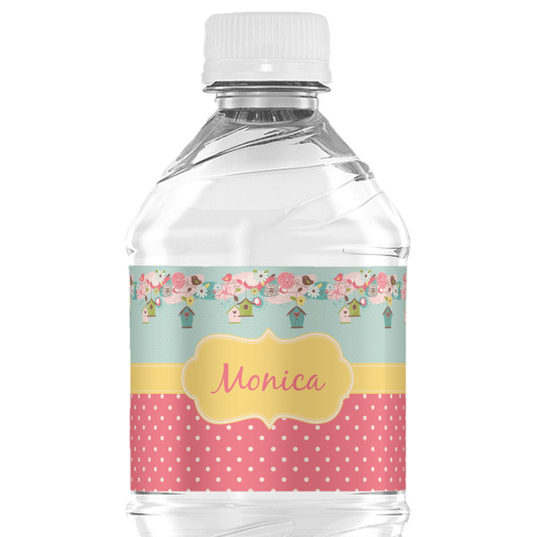 Custom Easter Birdhouses Water Bottle Labels - Custom Sized (Personalized)