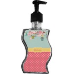 Easter Birdhouses Wave Bottle Soap / Lotion Dispenser (Personalized)