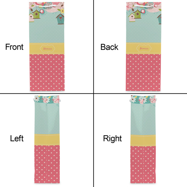 Easter Birdhouses Wine Gift Bag - Matte - Approval