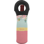 Easter Birdhouses Wine Tote Bag (Personalized)