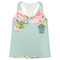 Easter Birdhouses Womens Racerback Tank Top - X Large