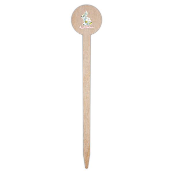 Easter Birdhouses Wooden 6" Food Pick - Round - Single Pick