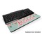 Easter Birdhouses Keyboard Wrist Rest (Personalized)