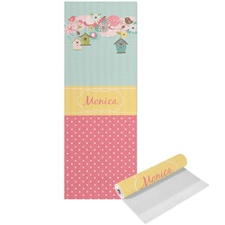 Easter Birdhouses Yoga Mat - Printed Front (Personalized)