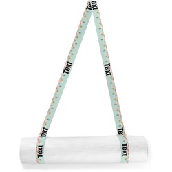 Easter Birdhouses Yoga Mat Strap (Personalized)