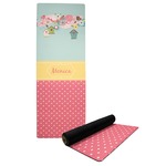Easter Birdhouses Yoga Mat (Personalized)