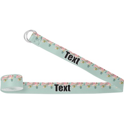 Easter Birdhouses Yoga Strap (Personalized)