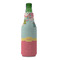 Easter Birdhouses Zipper Bottle Cooler - FRONT (bottle)