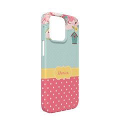 Easter Birdhouses iPhone Case - Plastic - iPhone 13 Mini (Personalized)