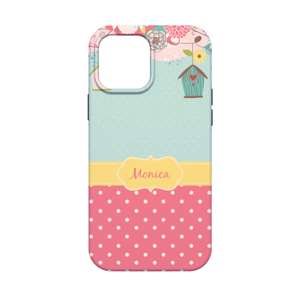 Easter Birdhouses iPhone 13 Mini Tough Case - Back