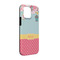 Easter Birdhouses iPhone 13 Pro Tough Case -  Angle