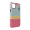 Easter Birdhouses iPhone 14 Tough Case - Angle