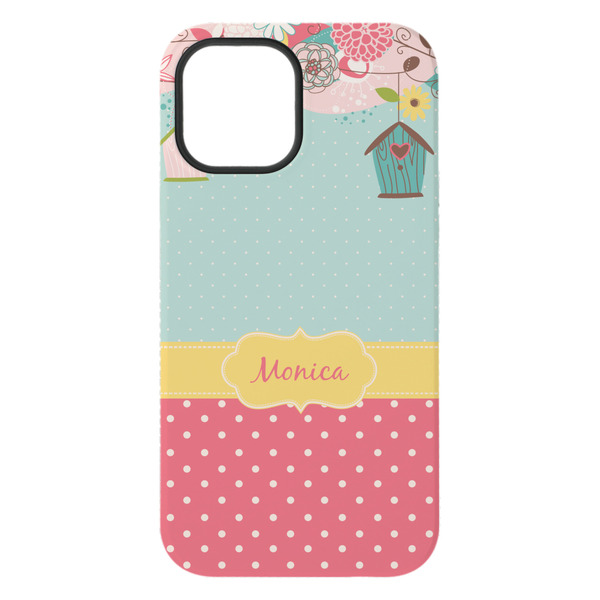 Easter Birdhouses iPhone 15 Pro Max Tough Case - Back