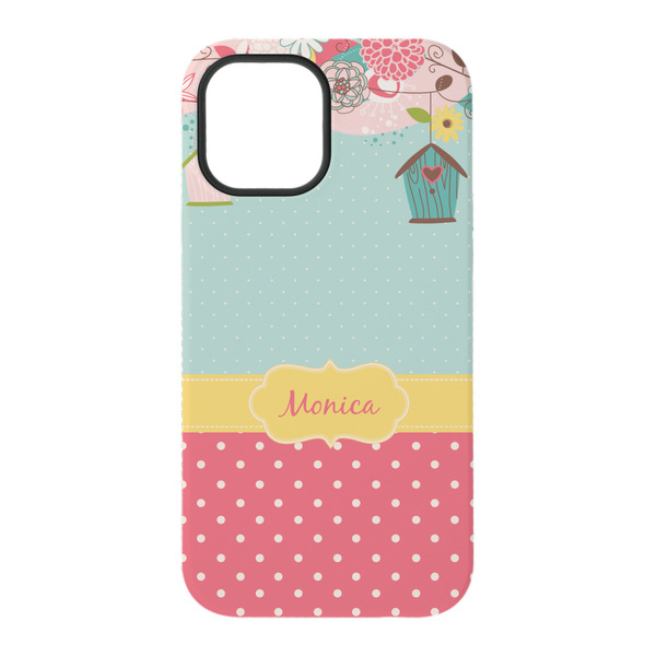 Easter Birdhouses iPhone 15 Pro Tough Case - Back