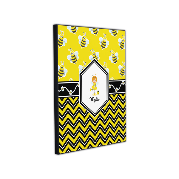 Buzzing Bee 11x14 Wood Print - Angle View