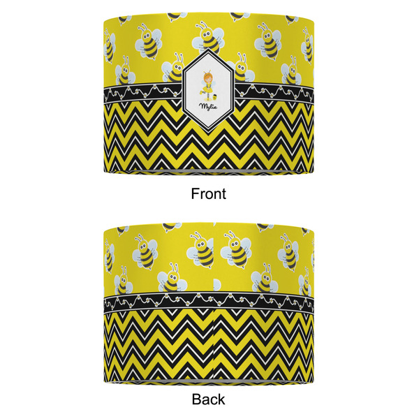 Buzzing Bee 12" Drum Lampshade - APPROVAL (Fabric)