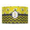 Buzzing Bee 12" Drum Lampshade - FRONT (Fabric)