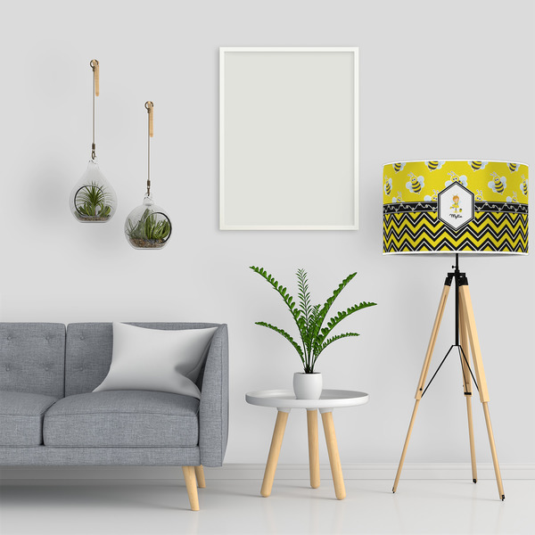Buzzing Bee 12" Drum Lampshade - LIFESTYLE