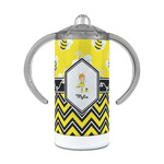 Buzzing Bee 12 oz Stainless Steel Sippy Cup (Personalized)
