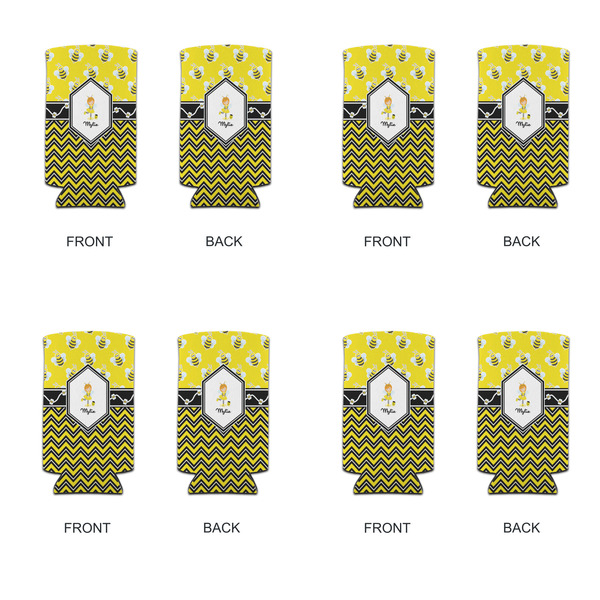 Buzzing Bee 12oz Tall Can Sleeve - Set of 4 - APPROVAL