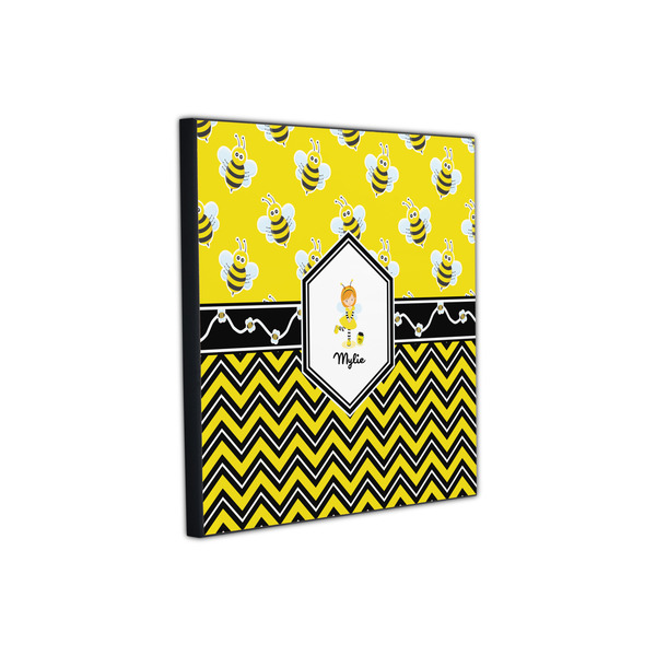 Buzzing Bee 12x12 Wood Print - Angle View