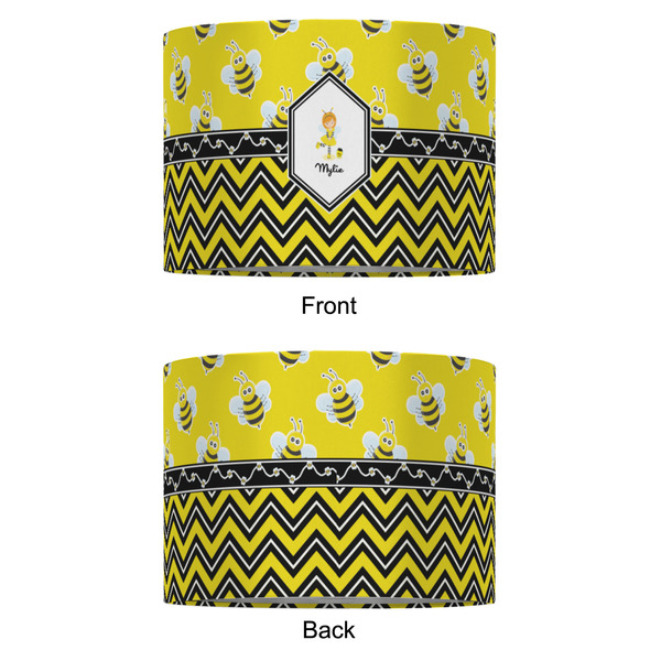 Buzzing Bee 16" Drum Lampshade - APPROVAL (Fabric)