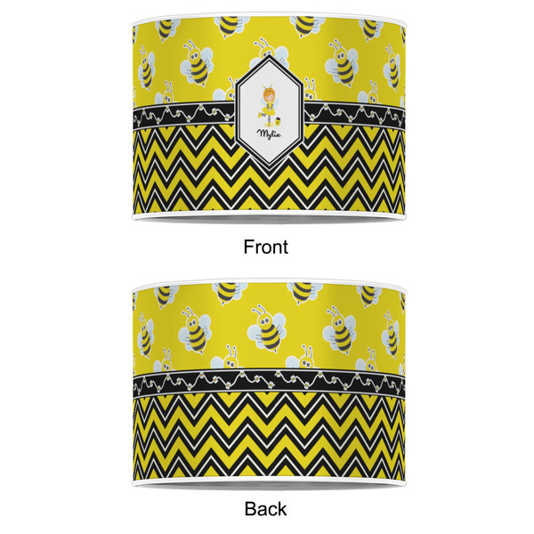 Buzzing Bee 16" Drum Lampshade - APPROVAL (Poly Film)