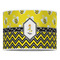 Buzzing Bee 16" Drum Lampshade - FRONT (Poly Film)