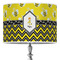 Buzzing Bee 16" Drum Lampshade - ON STAND (Poly Film)