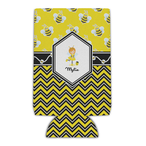 Custom Buzzing Bee Can Cooler (Personalized)