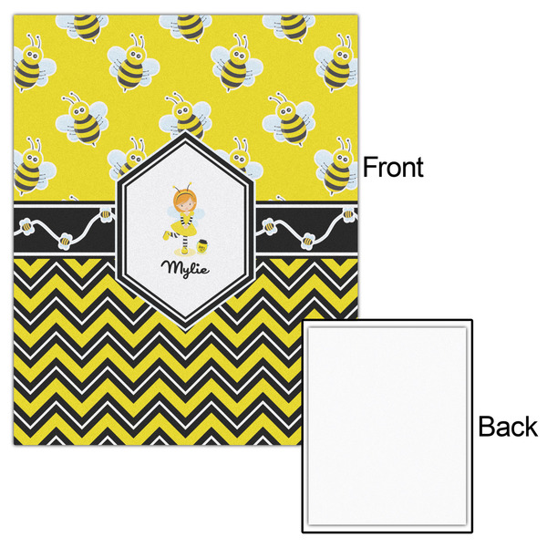 Buzzing Bee 16x20 - Matte Poster - Front & Back