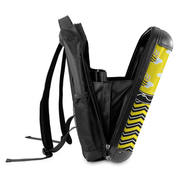 Buzzing Bee 18" Hard Shell Backpacks - SIDE OPEN