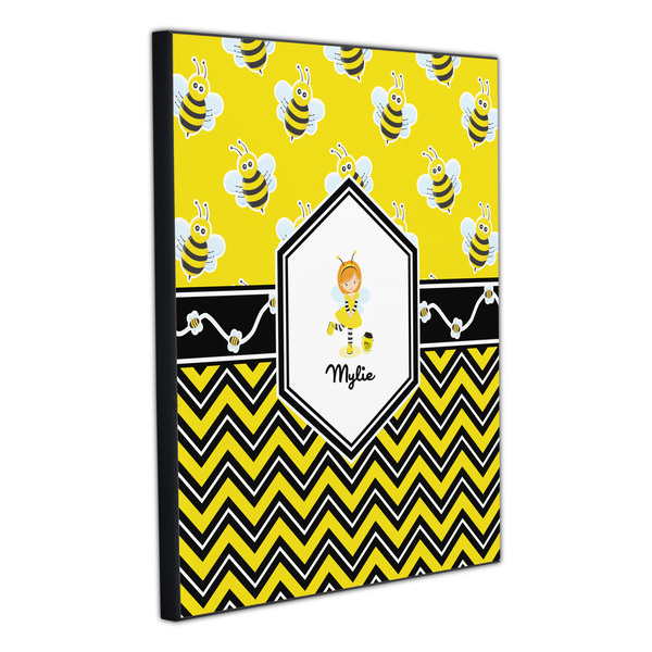 Buzzing Bee 20x24 Wood Print - Angle View