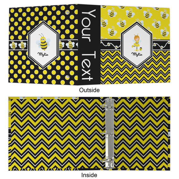 Buzzing Bee 3 Ring Binders - Full Wrap - 2" - APPROVAL