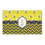 Buzzing Bee 3' x 5' Indoor Area Rug (Personalized)