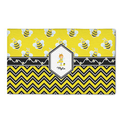 Buzzing Bee 3' x 5' Patio Rug (Personalized)