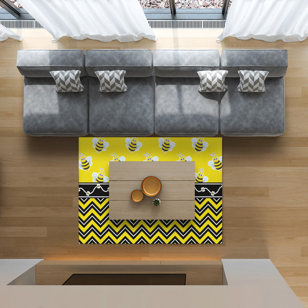Buzzing Bee 5'x7' Indoor Area Rugs - IN CONTEXT