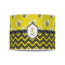 Buzzing Bee 8" Drum Lampshade - FRONT (Poly Film)