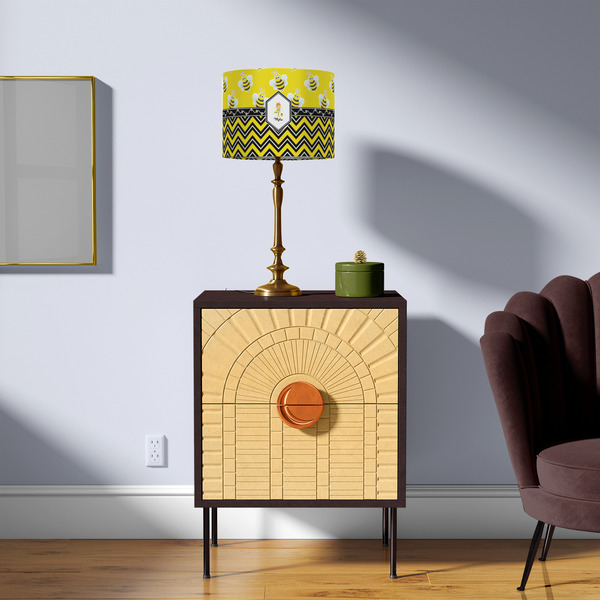 Buzzing Bee 8" Drum Lampshade - LIFESTYLE