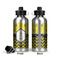 Buzzing Bee Aluminum Water Bottle - Front and Back