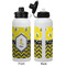 Buzzing Bee Aluminum Water Bottle - White APPROVAL