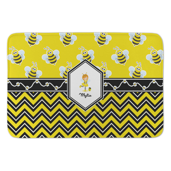 Custom Buzzing Bee Anti-Fatigue Kitchen Mat (Personalized)