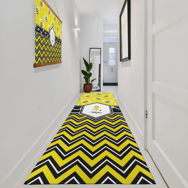 Buzzing Bee Area Rug Sizes - In Context (vertical)