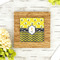 Buzzing Bee Bamboo Trivet with 6" Tile - LIFESTYLE