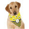Buzzing Bee Dog Bandana Scarf w/ Name or Text