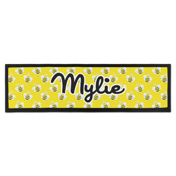 Buzzing Bee Bar Mat - Large (Personalized)