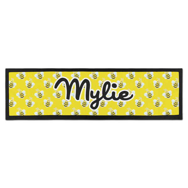 Custom Buzzing Bee Bar Mat - Large (Personalized)