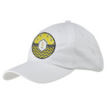 Buzzing Bee Baseball Cap - White (Personalized)
